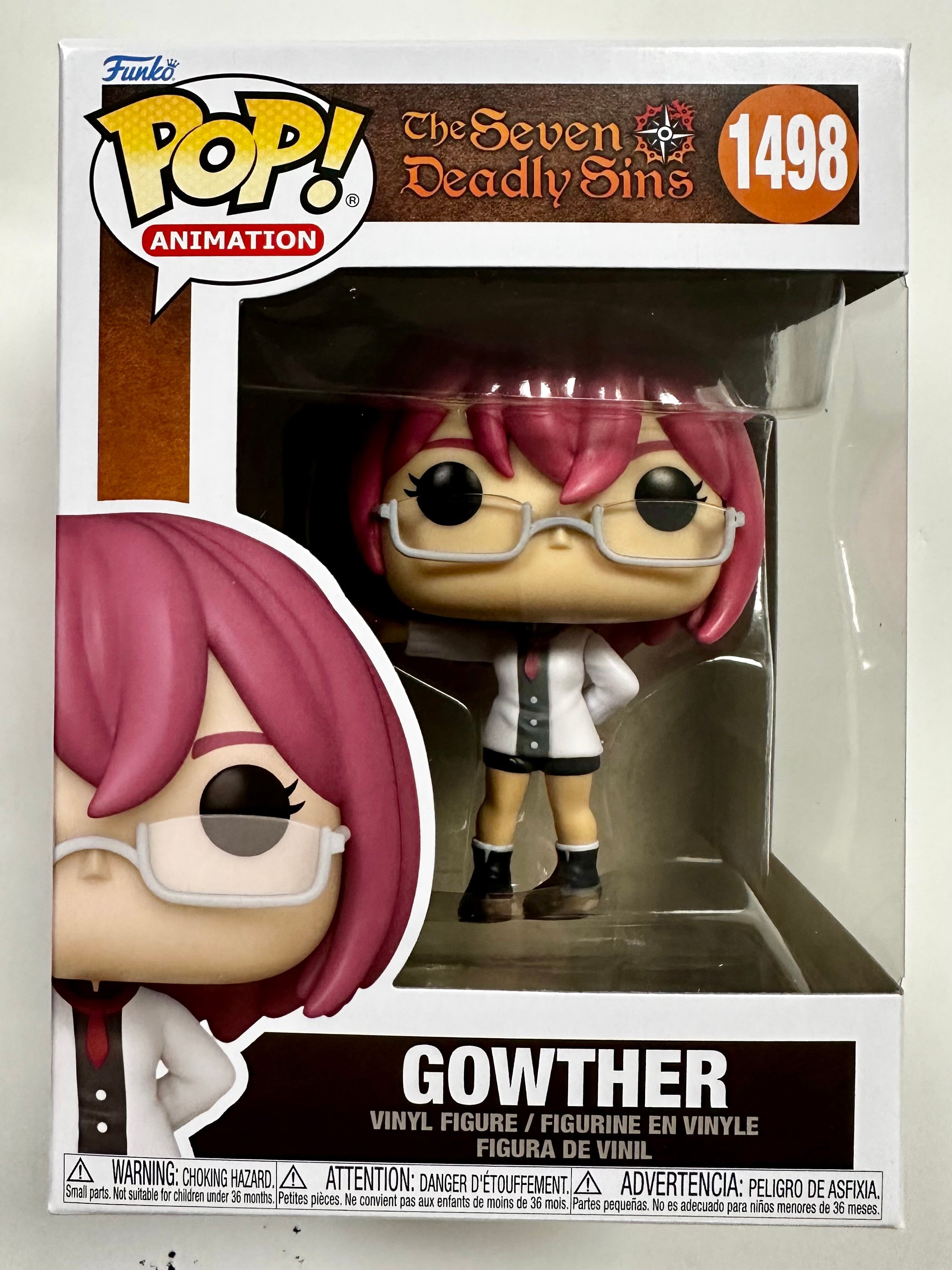 Funko Pop Animation Gowther #1498 Seven Deadly Sins 2023 Goats Sin Of Lust