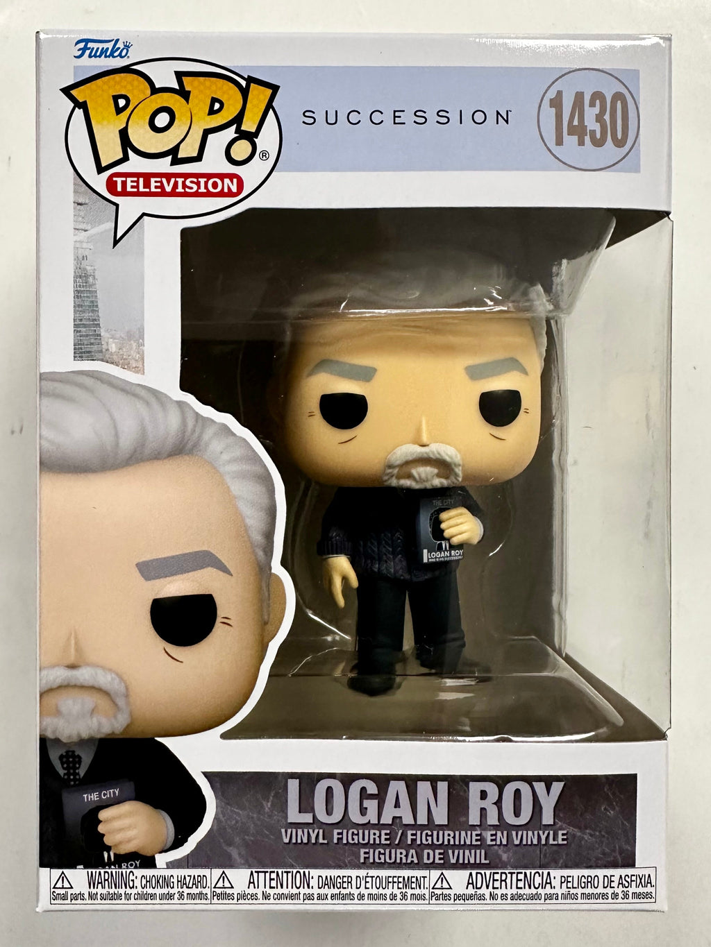 Funko Pop! Television Logan Roy With Magazine #1430 HBO Succession 2024