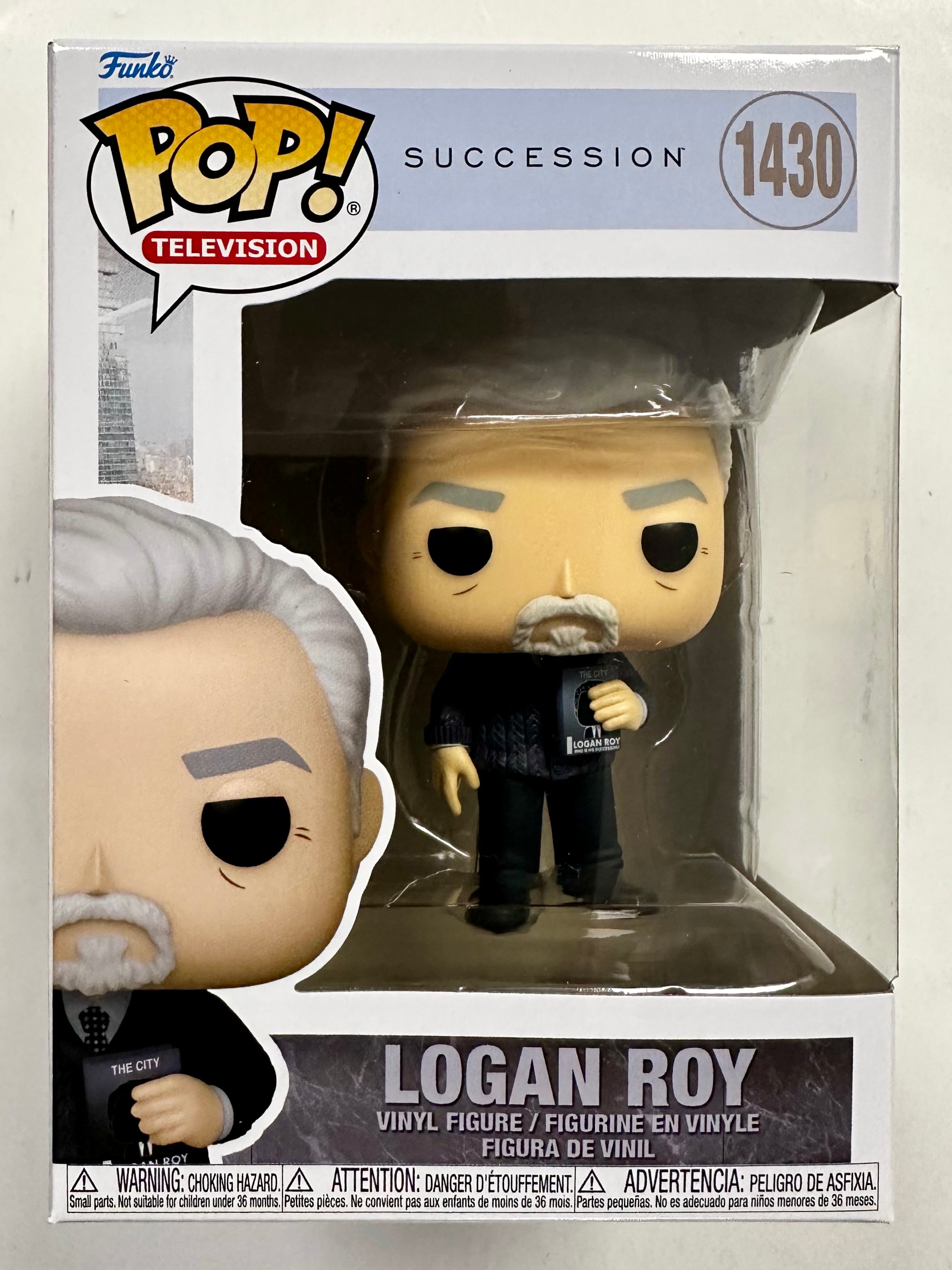 Funko Pop! Television Logan Roy With Magazine #1430 HBO Succession 2024