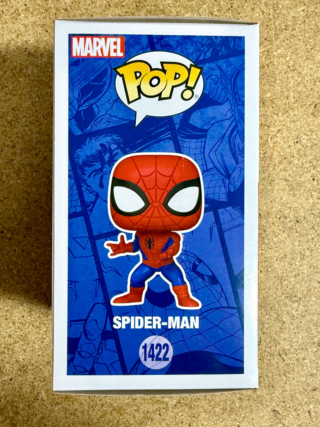 Drake Bell Signed Marvel Comics Spider-Man Funko Pop! #1422 With JSA COA
