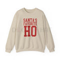 Edgy 'Santa's Favorite Ho' Viral Christmas Crewneck