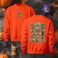 Eevee Halloween Evolutions T-Shirt – Cute Spooky Umbreon, Espeon, Sylveon Graphic Tee for Fans