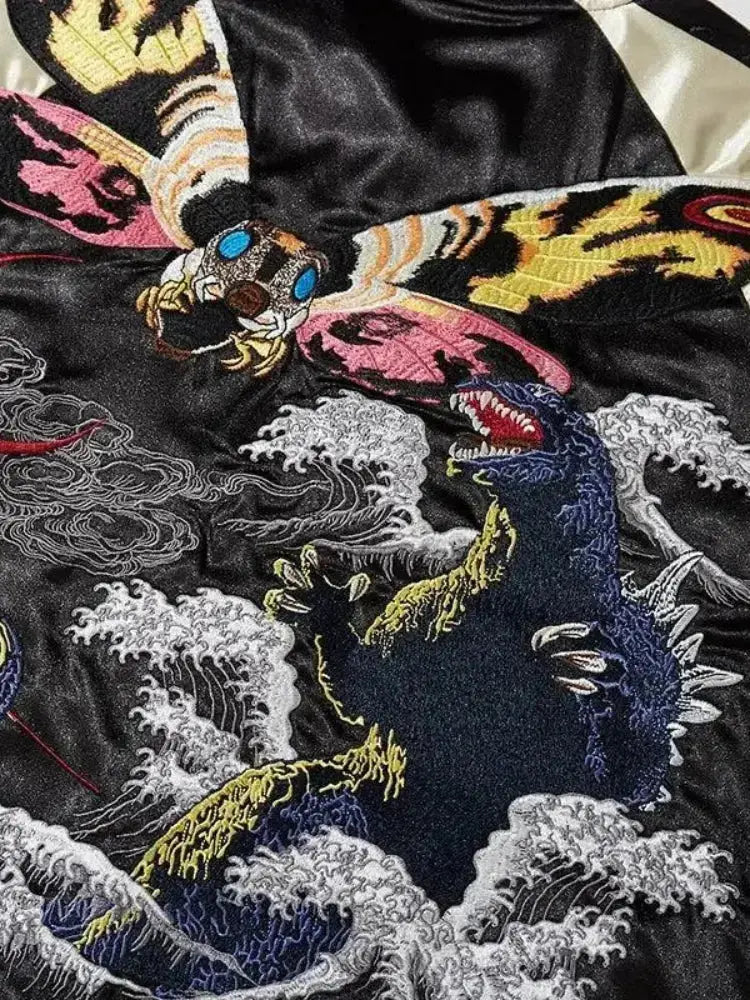 Traditional Japanese Souvenir Jacket - Sublimation Jacket (Recreated Edition)