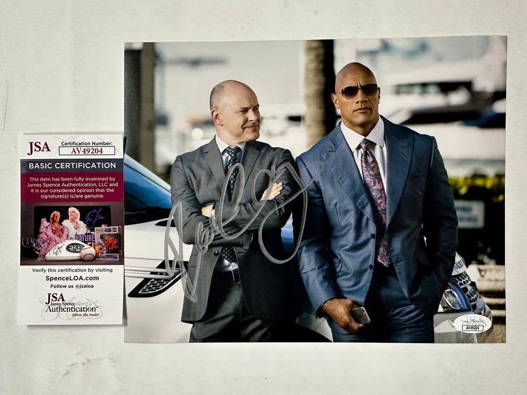 Rob Corddry Signed Joe Krutel HBO Ballers 8x10 Photo With JSA COA