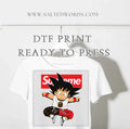 Supreme baby goku dragon ball z  kid DTF print