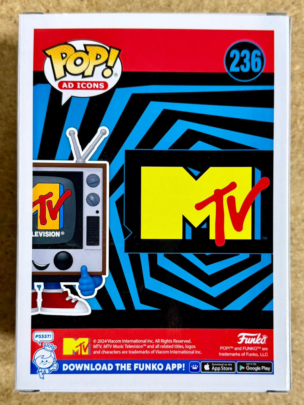 Musician Marc Roberge Of O.A.R. Signed 2024 MTV Funko Pop #236 With JSA COA