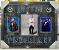 Justin Timberlake Signed & Framed Cardstock Promo 8x10 Photo With JSA COA *NSYNC