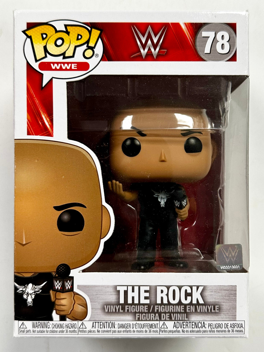 Funko Pop! WWE Dwayne “The Rock” Johnson #78 Wrestling Rock Bottom People’s Elbow