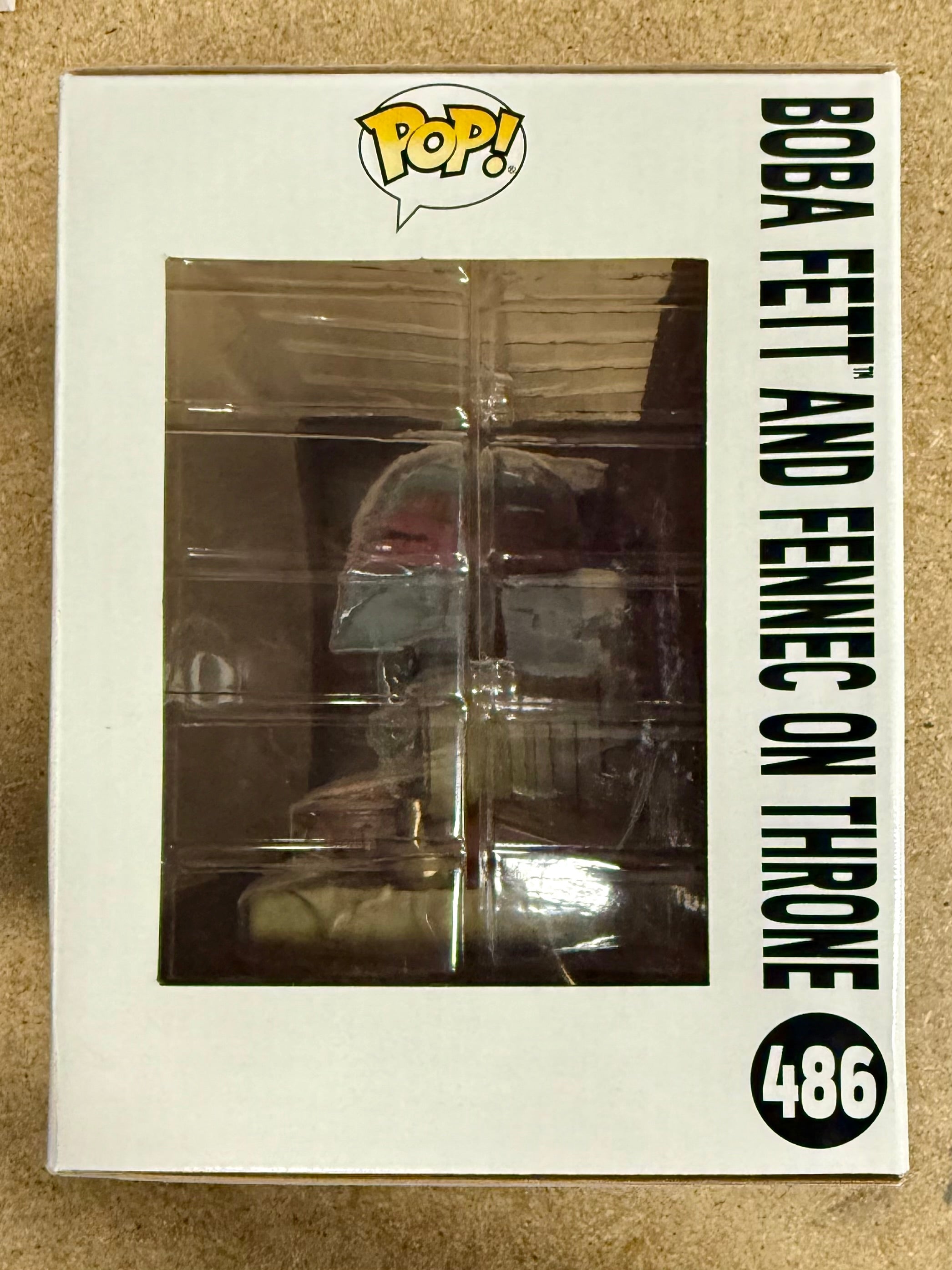 Funko Pop! Television Moments Boba Fett And Fennec On Throne #486 Star Wars 2021