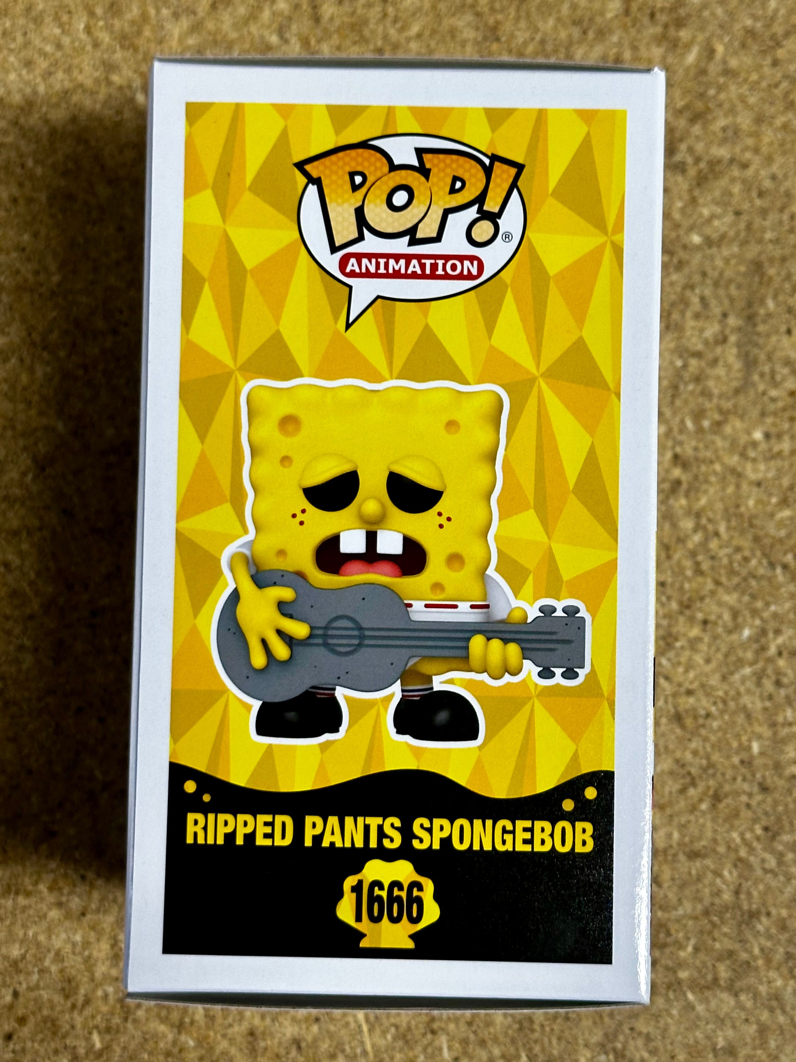 Funko Pop! Animation Ripped Pants Spongebob #1666 SquarePants 25 Years 2024