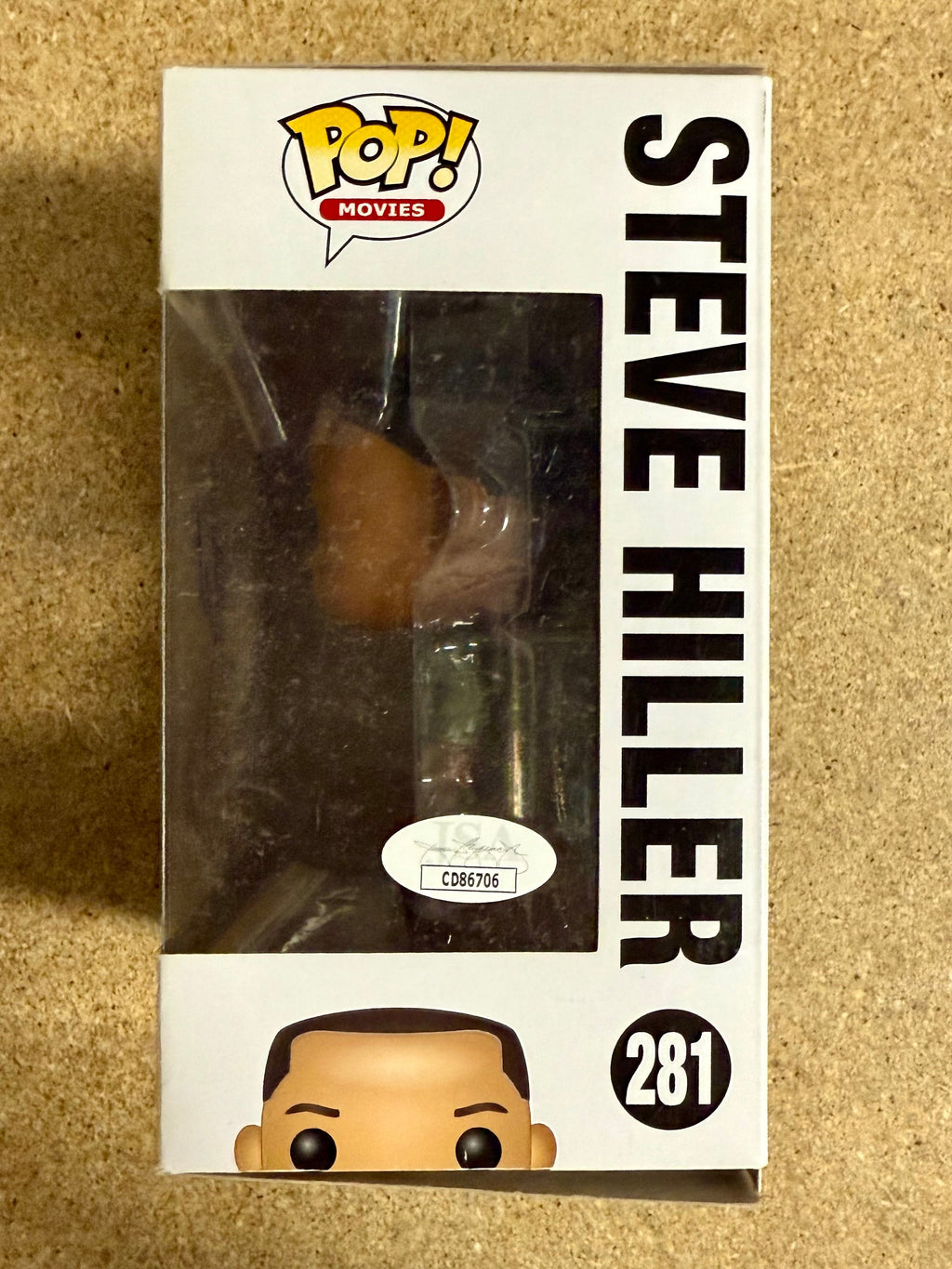 Will Smith Signed Steve Hiller Independence Day Funko Pop! #281 With JSA COA