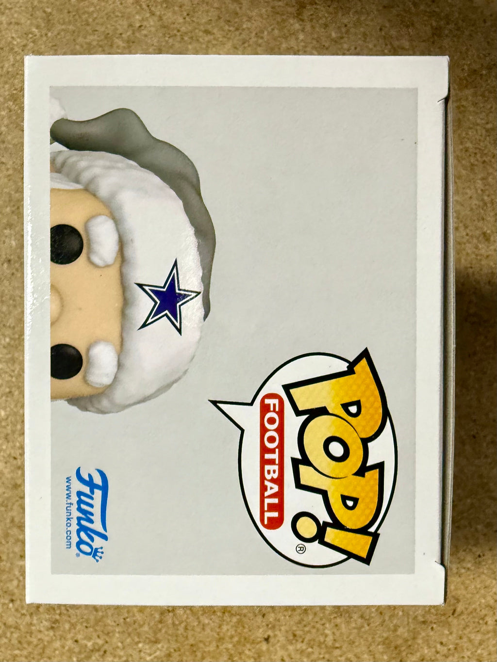 Tony Romo Signed NFL Santa Dallas Cowboys Exclusive Funko Pop! #265 JSA COA READ