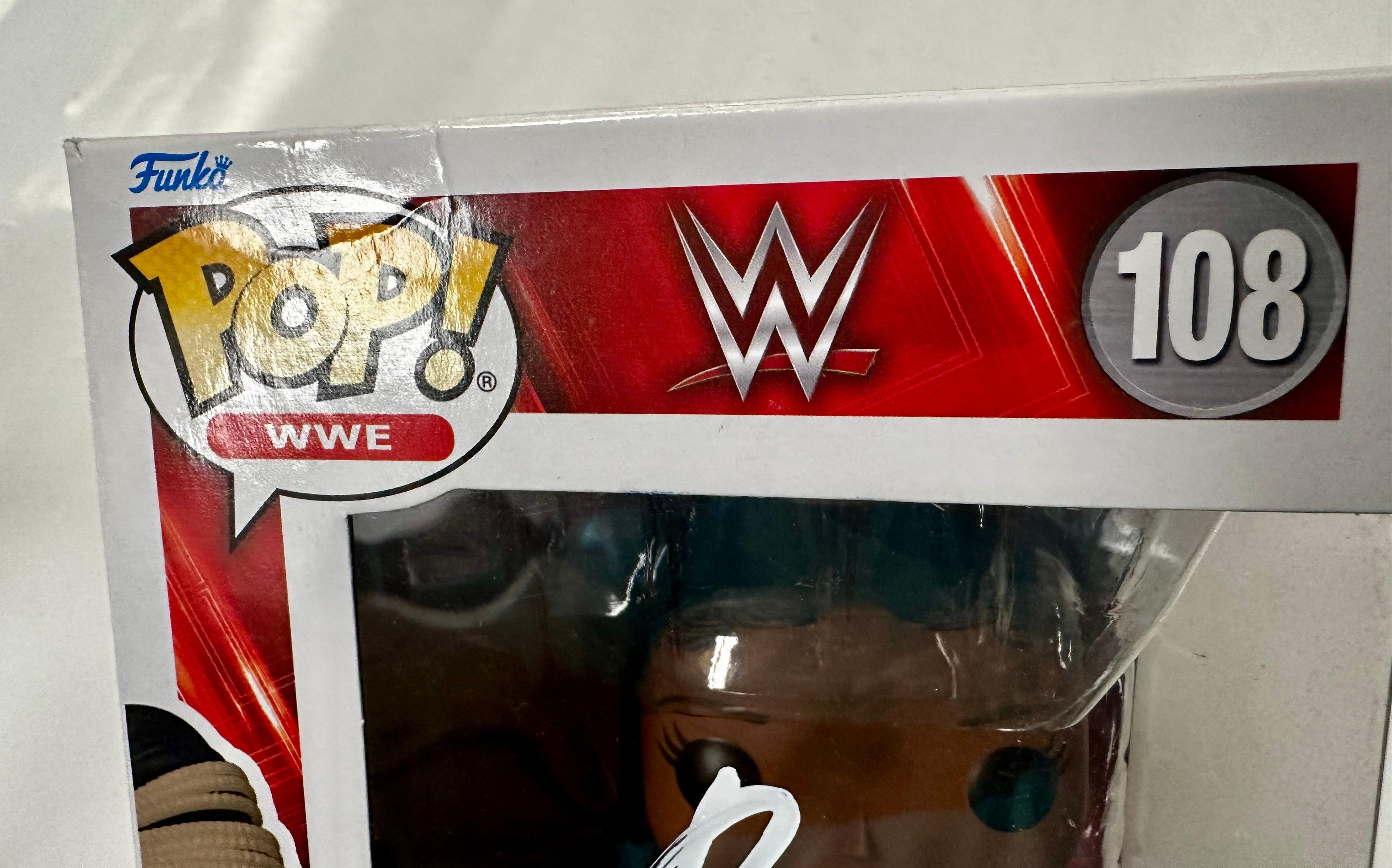 Bianca Belair Signed WWE Women Wrestling EST Funko Pop! #108 With PSA COA