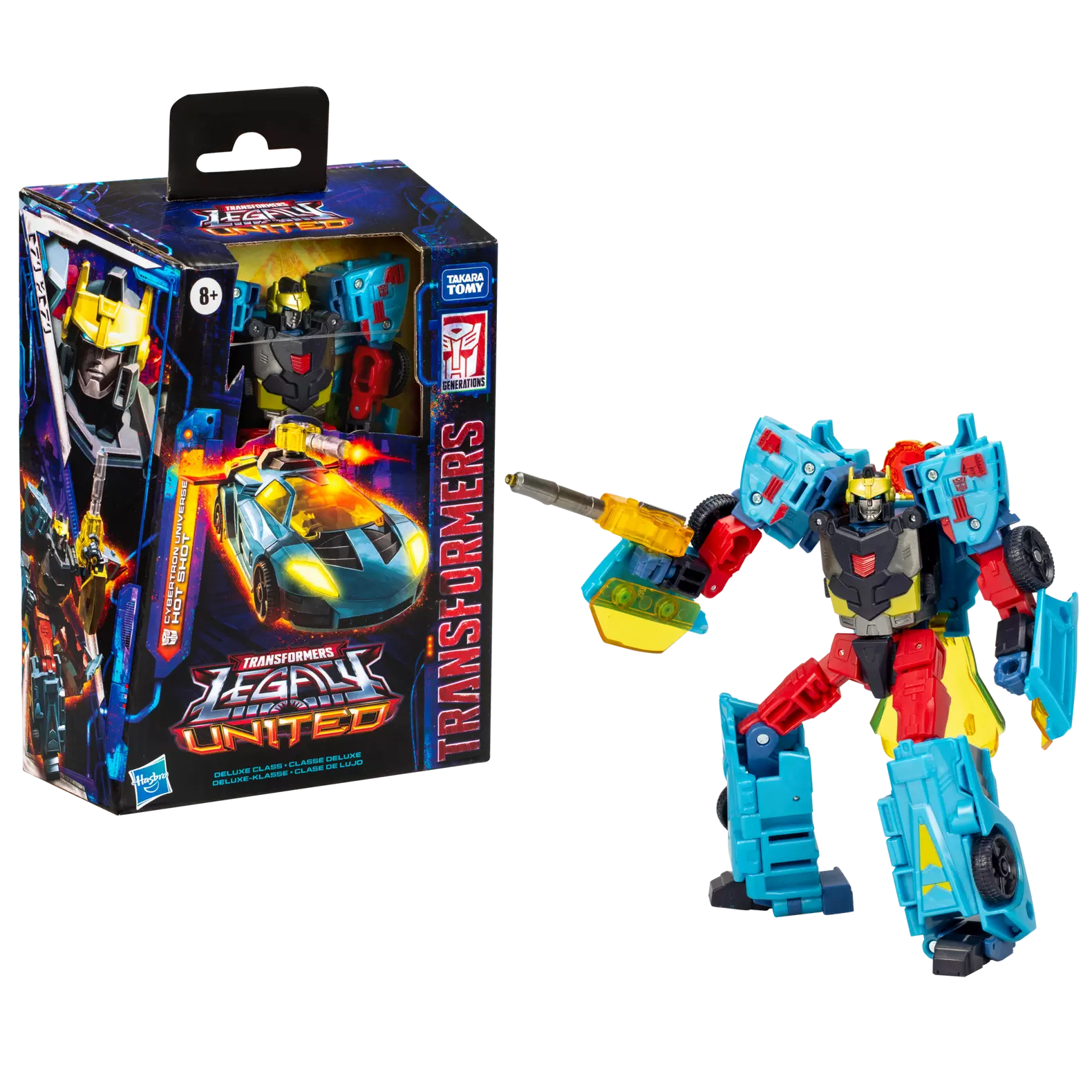 Transformers Legacy United Deluxe Class Cybertron Universe Hot Shot