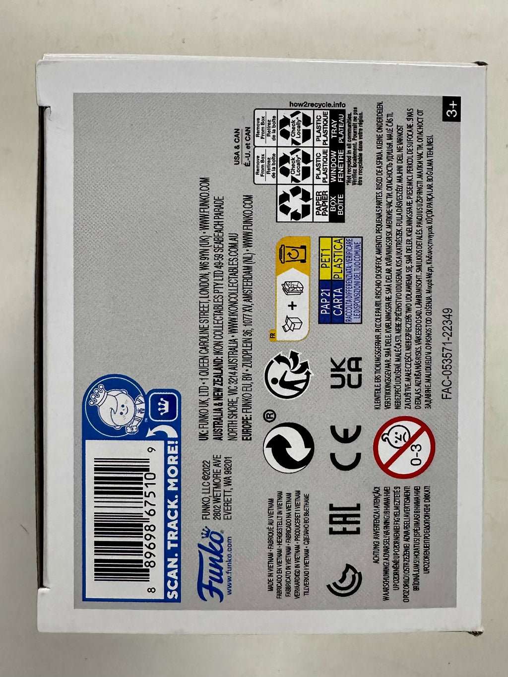 Director James Gunn Signed Funko Pop! Marvel #1203 Groot Guardians Of The Galaxy Vol. 3 GOTG 2023 With JSA COA