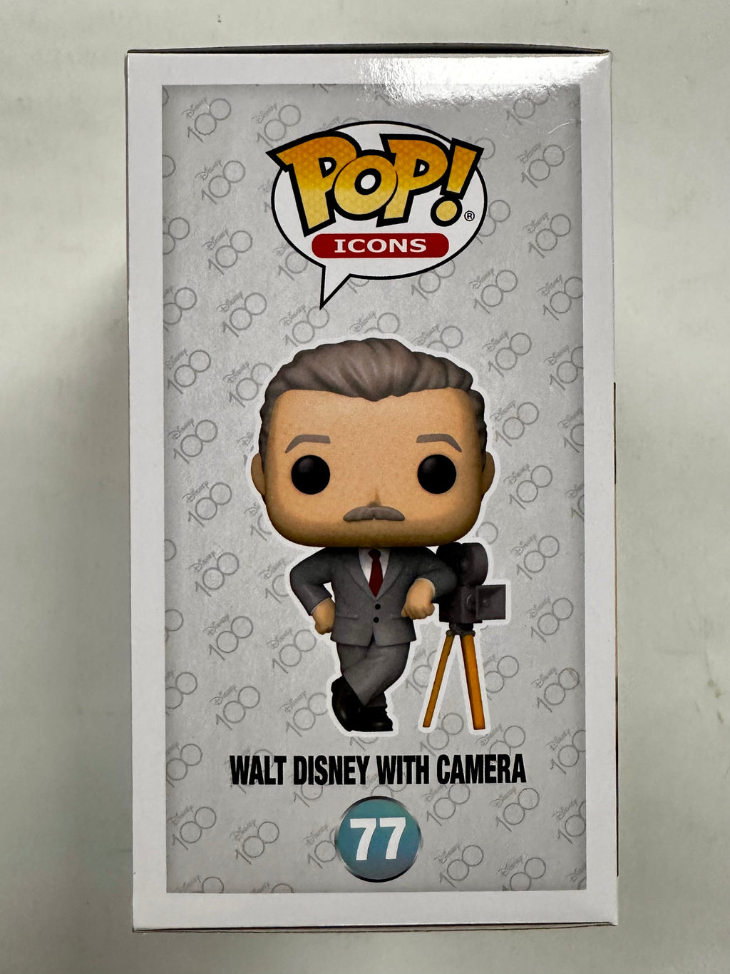 Funko Pop! Icons Walt Disney With Camera #77 Disney 100 FS 2023 Exclusive