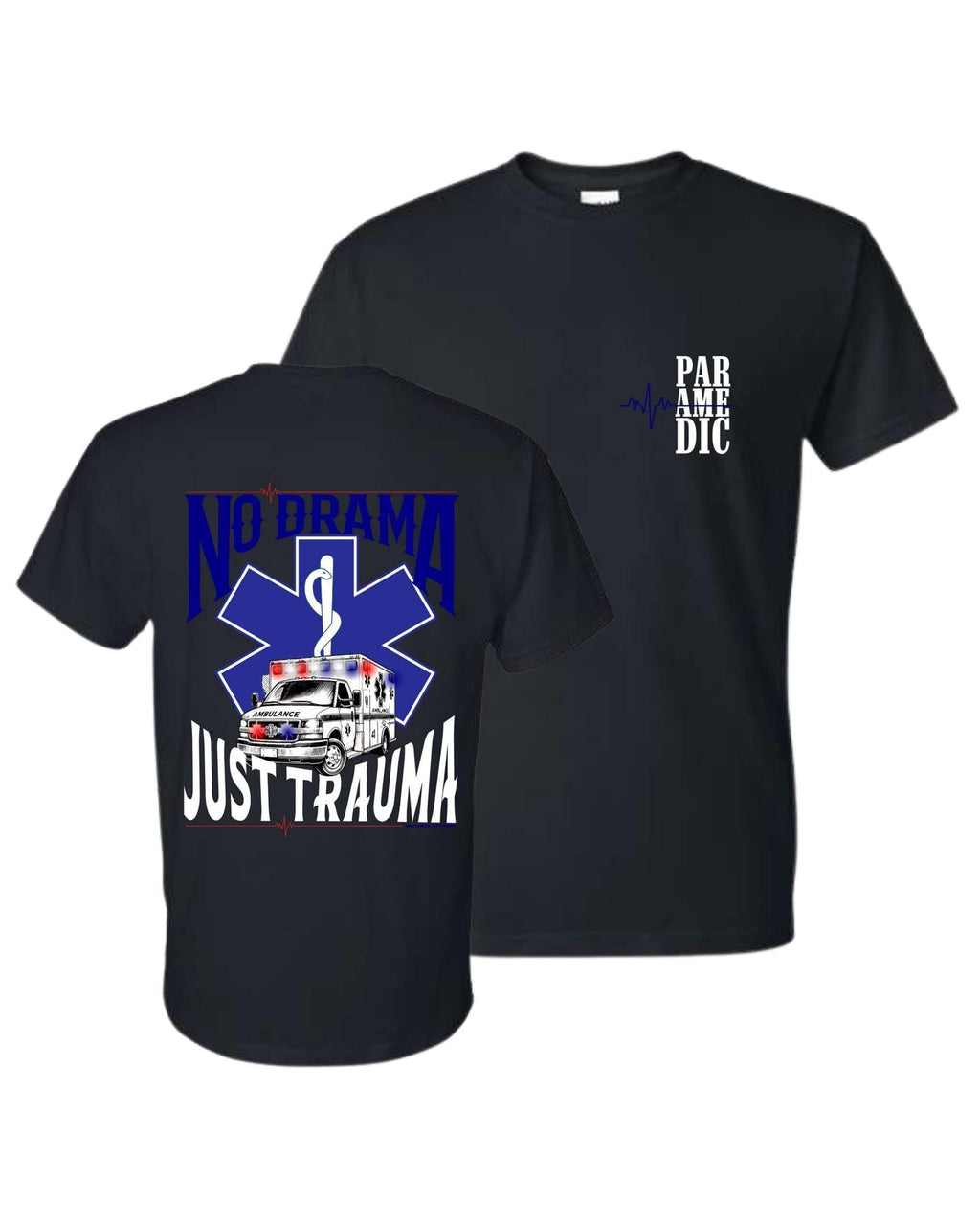 First Responder T-Shirt – Patriotic Graphic Tee to Honor Everyday Heroes in Uniform