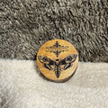 Death Head Moth Round Box