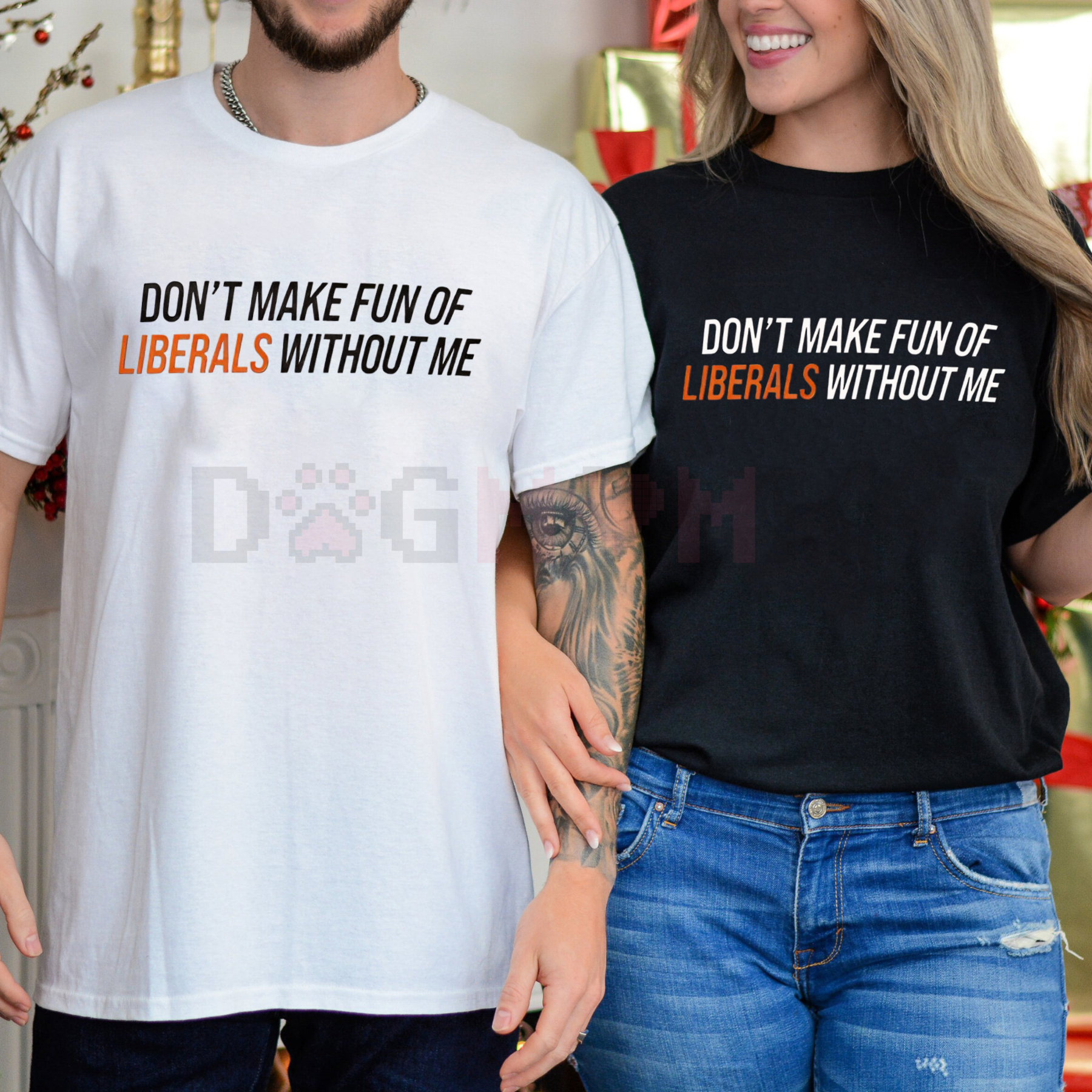 Funny Conservative "Don't Make Fun of Liberals" T-Shirt