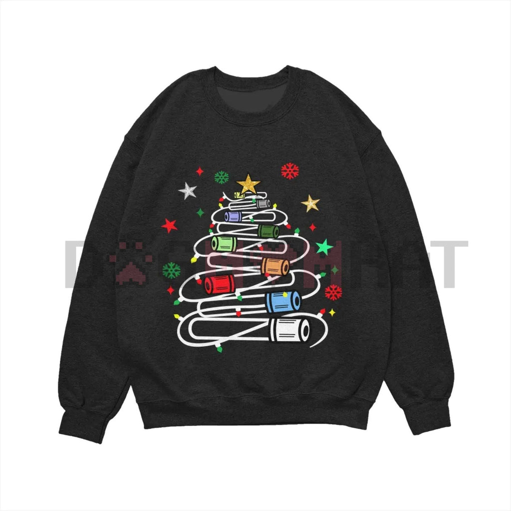 Funny Phlebotomy Christmas Sweatshirt – "Vein Finder" Holiday Graphic Jumper Gift