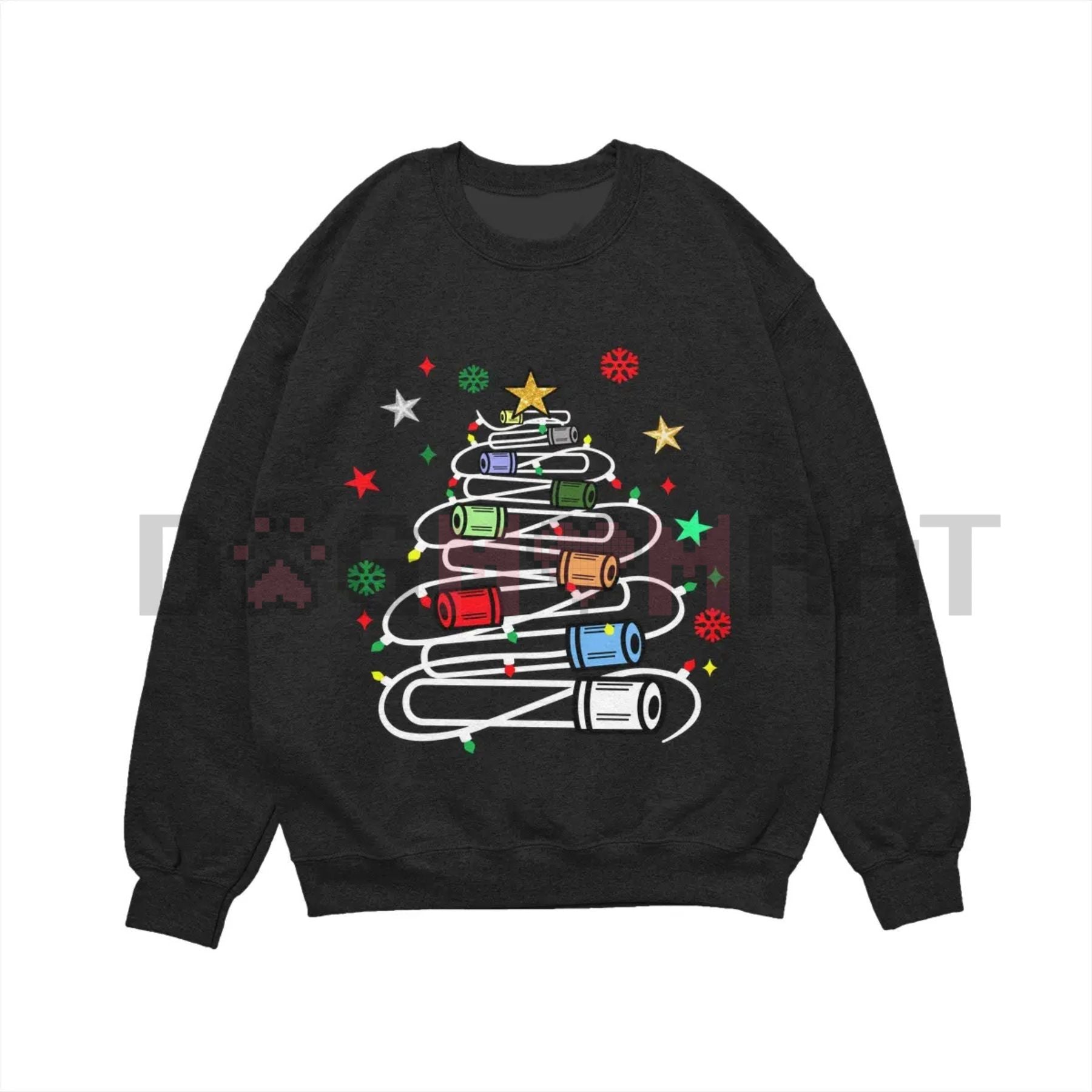 Funny Phlebotomy Christmas Sweatshirt – "Vein Finder" Holiday Graphic Jumper Gift