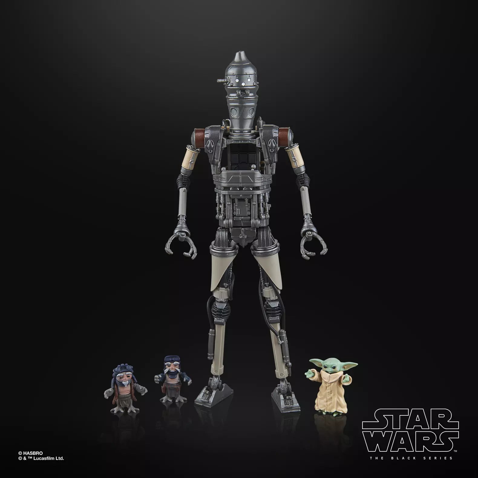STAR WARS The Black Series Deluxe IG-12 & Grogu