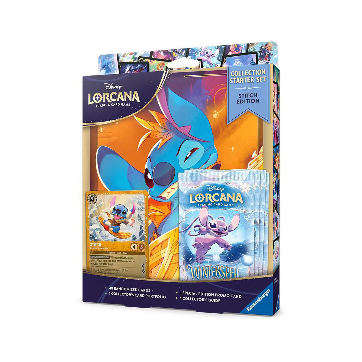 Lorcana Trading Card Game Collector Starter Set- Stitch Edition