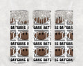Game Day Football 20 oz Skinny Tumbler