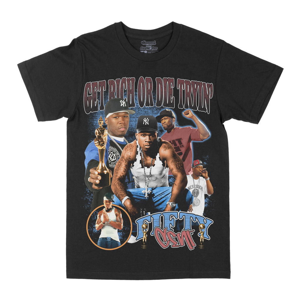 Fifty Cent "Get Rich Or Die Tryin' Graphic Tee