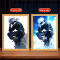Gojo LED Light Painting Picture Frame, Anime Jujutsu Kaisen JJK Gifts 6 x 9 in