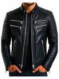 Grayson Black Leather Jacket – Men’s Premium Black Leather Jacket