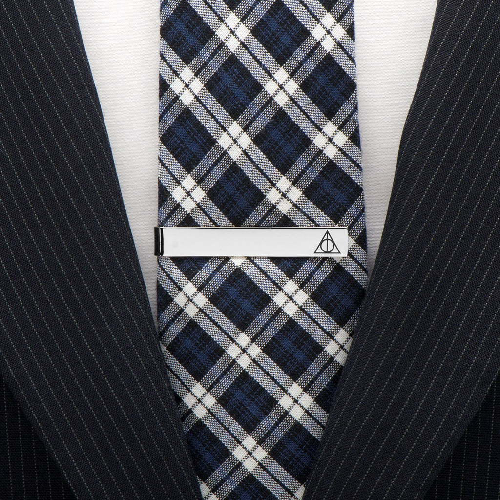 Harry Potter Deathly Hallows "Always" Hidden Message Tie Bar