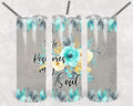 He Restores My Soul 20 oz Skinny Tumbler