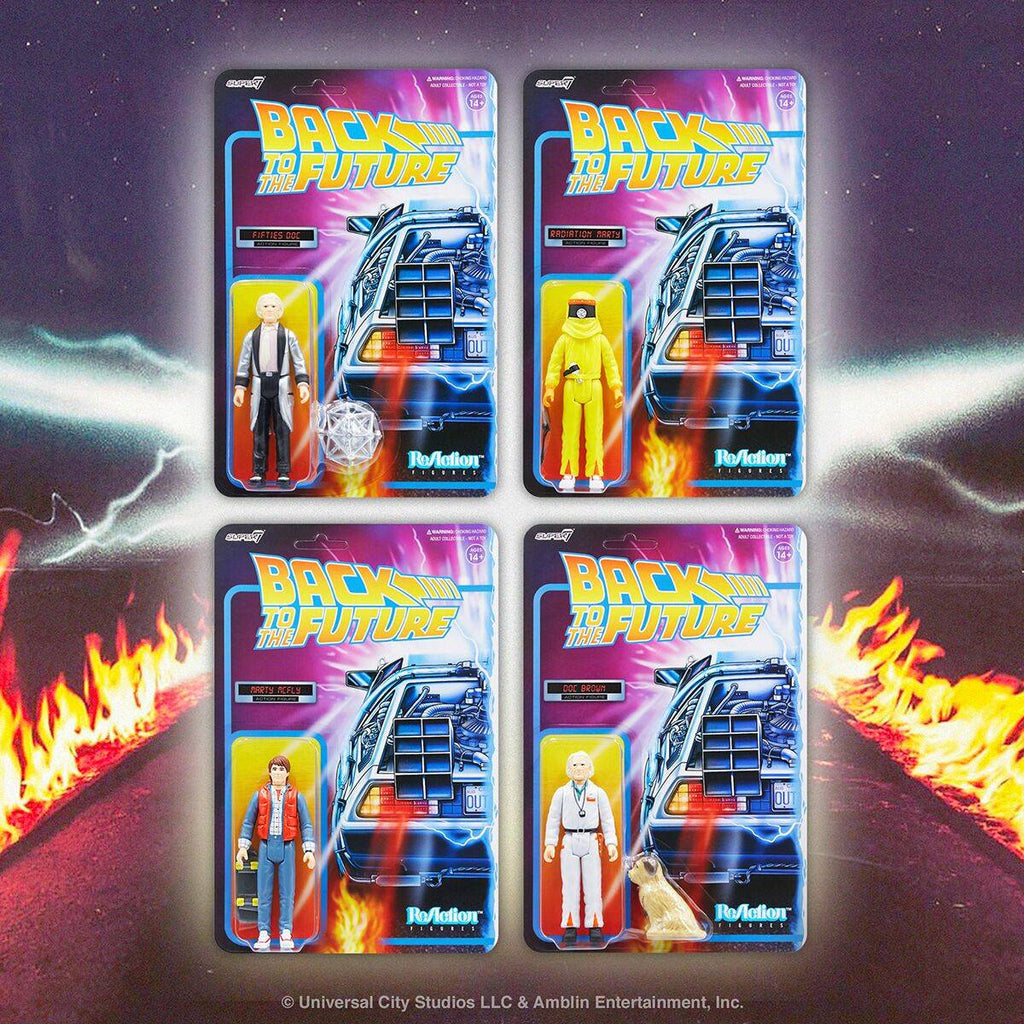 ReAction Back to the Future Fifties Doc 3¾-inch Retro Action Figure