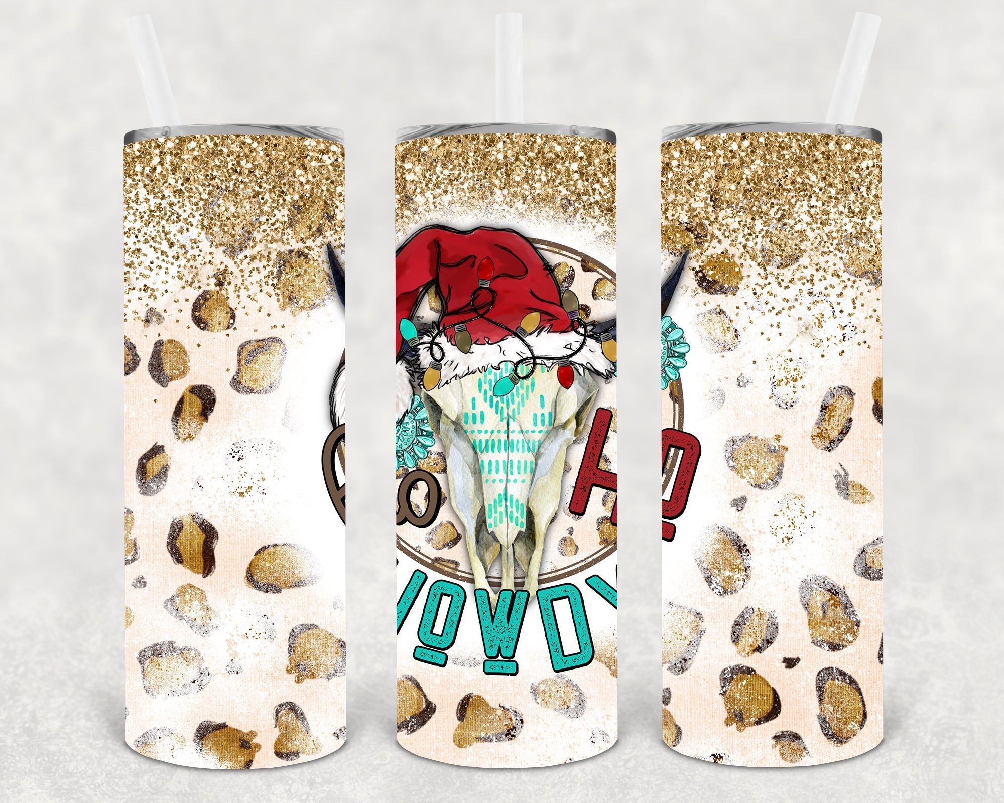 Ho Ho Howdy 20 oz Skinny Tumbler