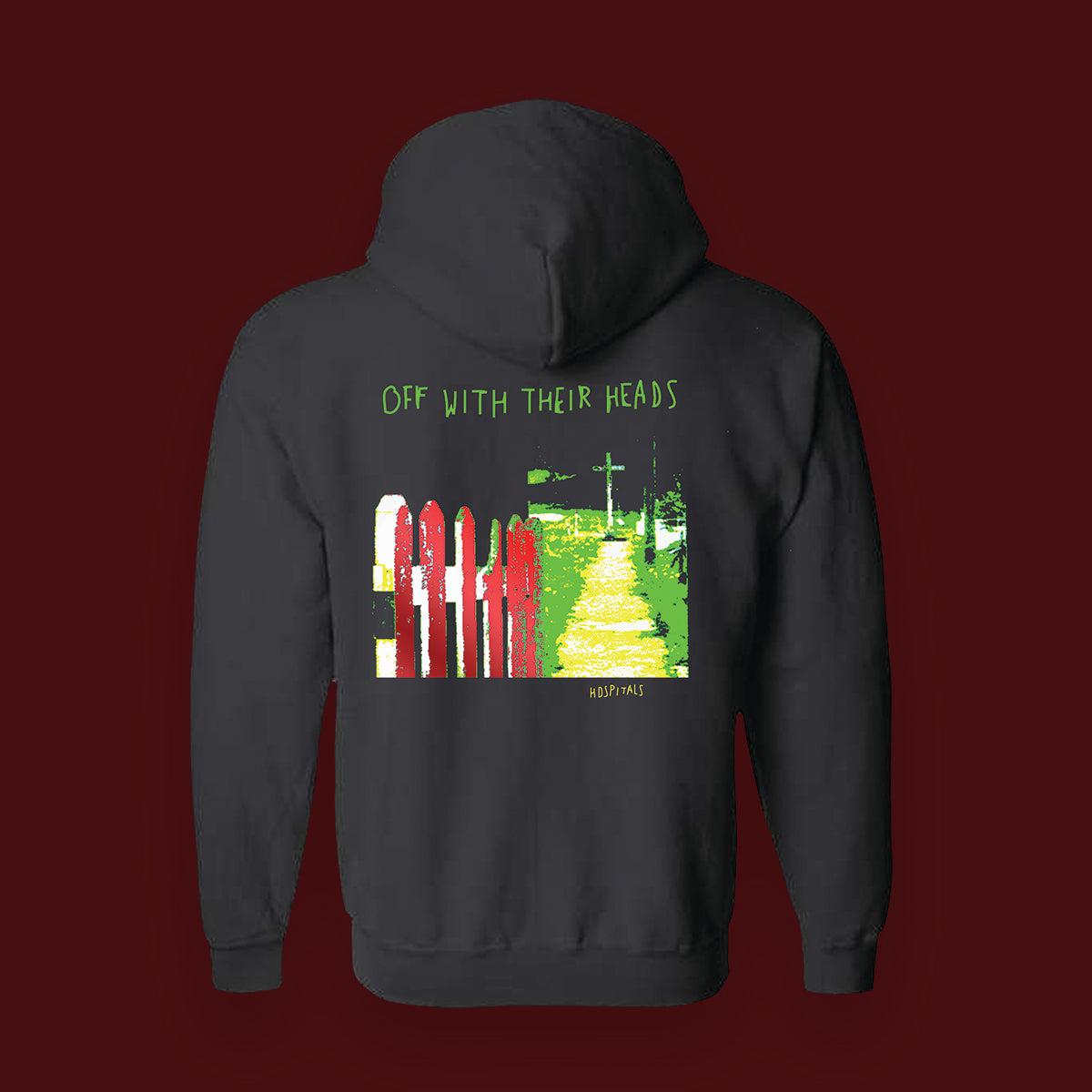 Off With Their Heads "Hospitals" Full Zip Hoodie