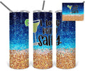 I Love Being Salty 20 oz Skinny Tumbler