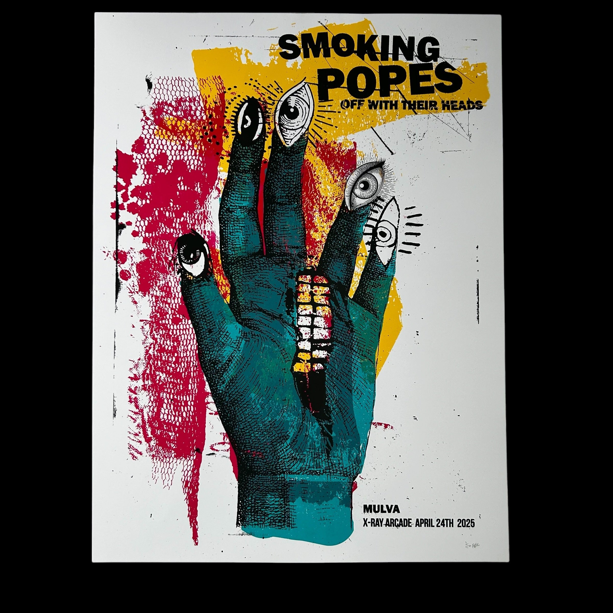 Smoking Popes / Off With Their Heads  "Milwaukee Show" Poster