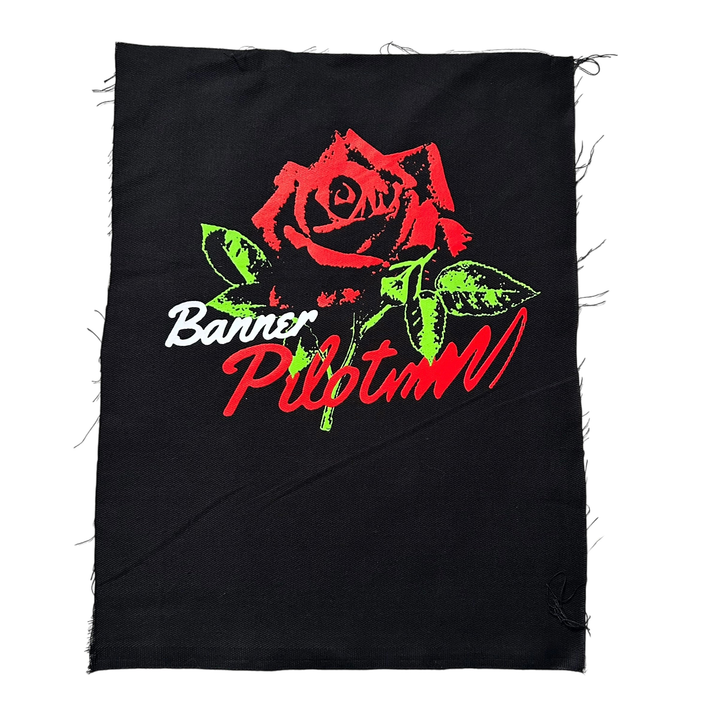 Banner Pilot "Roses" Back Patch