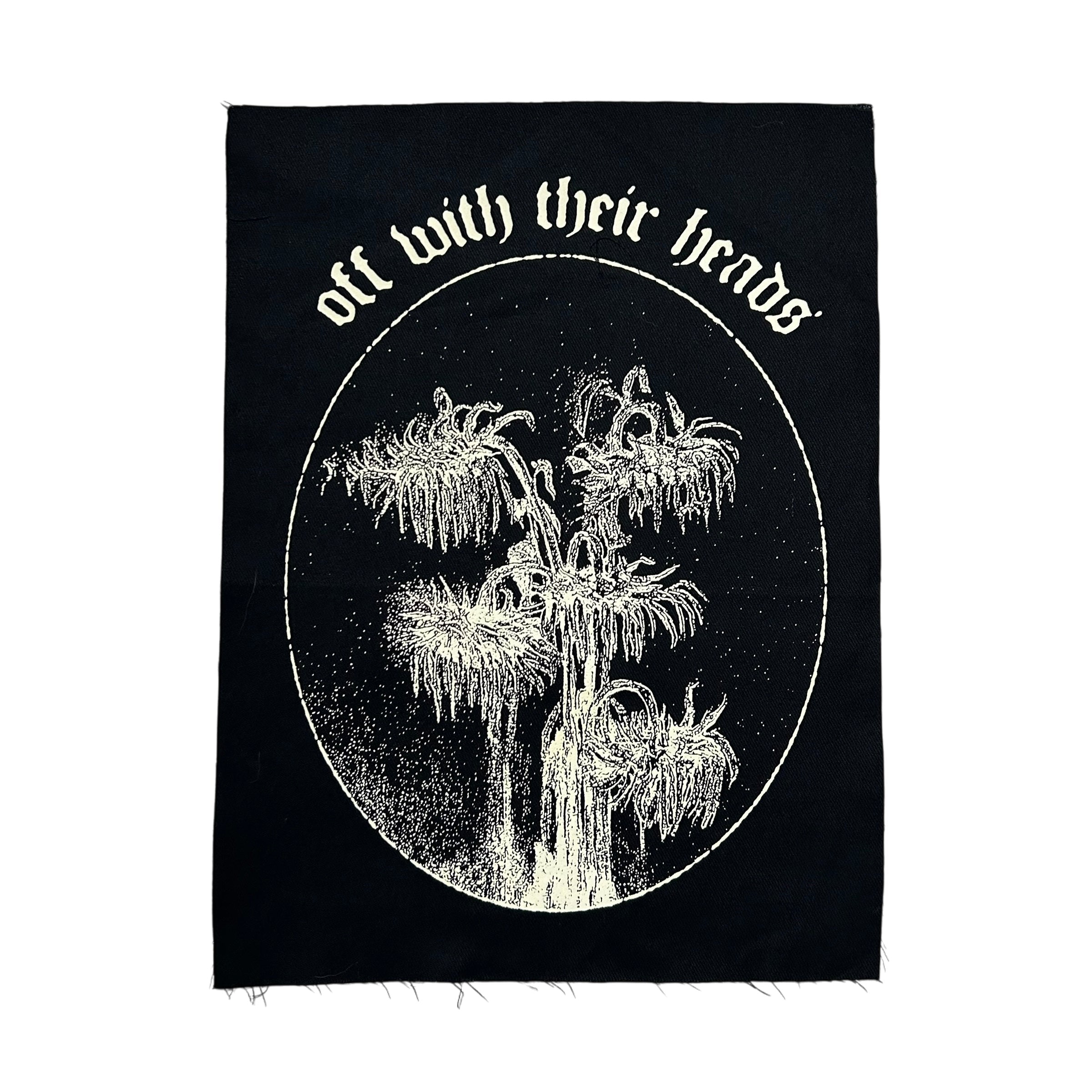 Off With Their Heads "Wilted" Back Patch