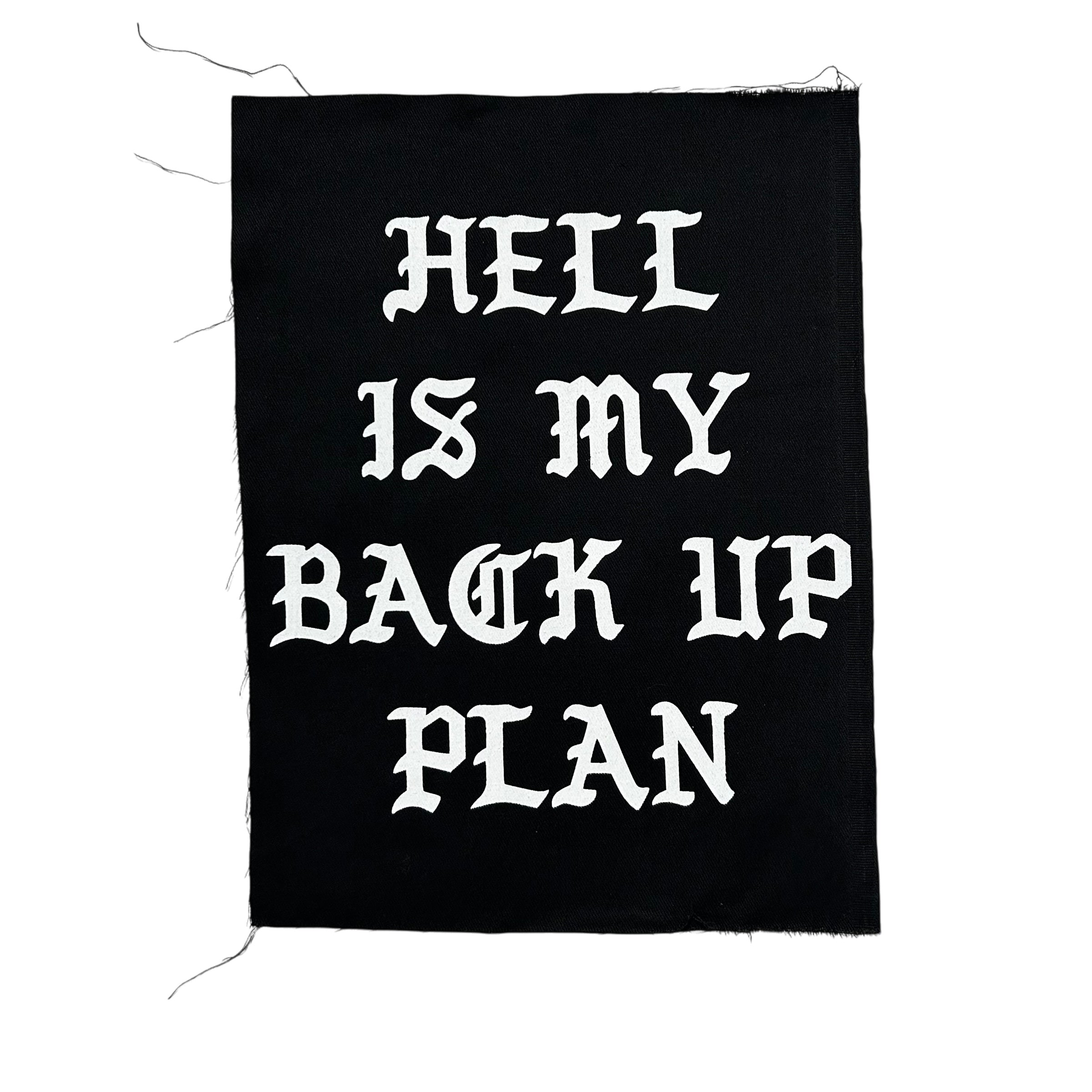 Single Mothers "Hell" Back Patch