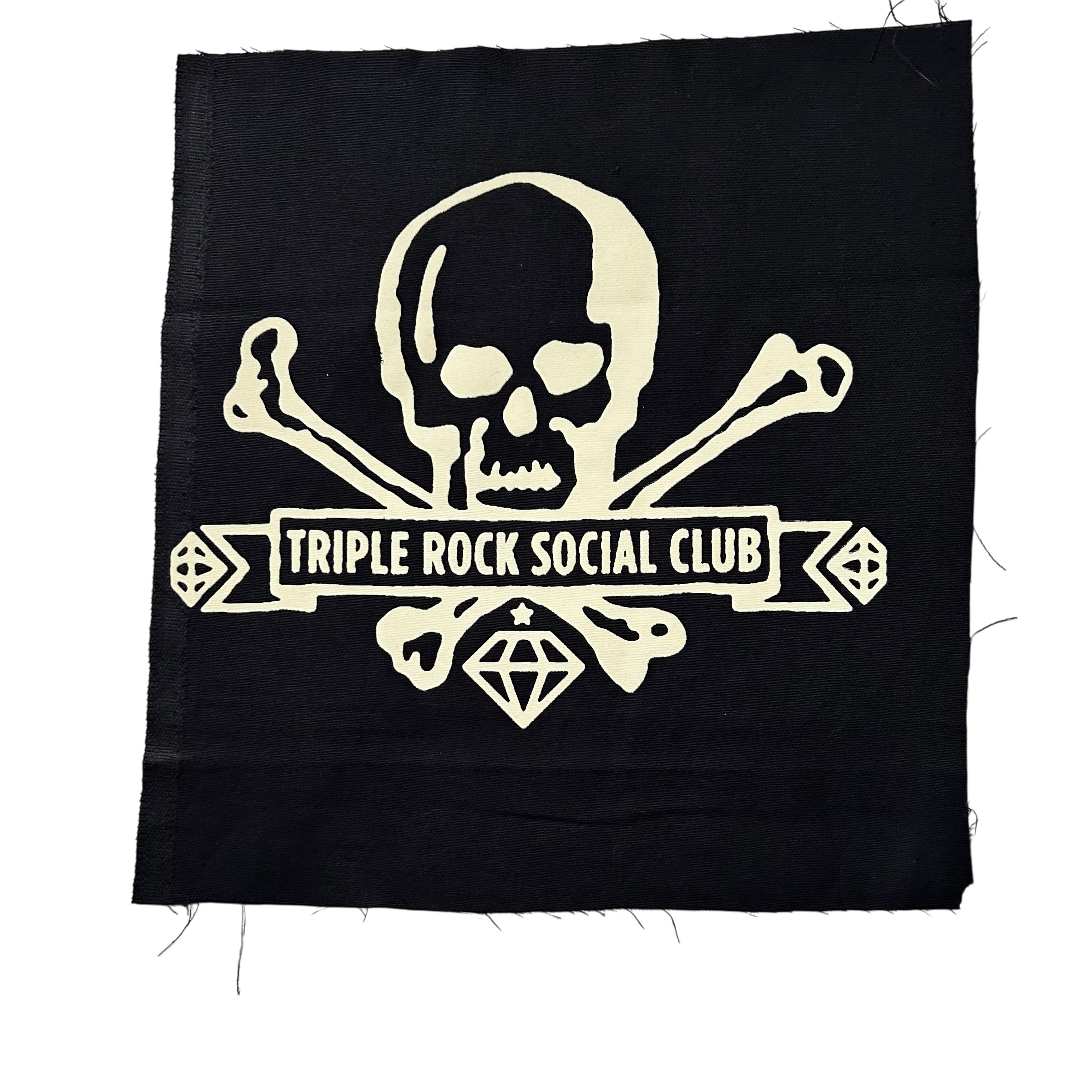 Triple Rock Social Club "Skull" Back Patch