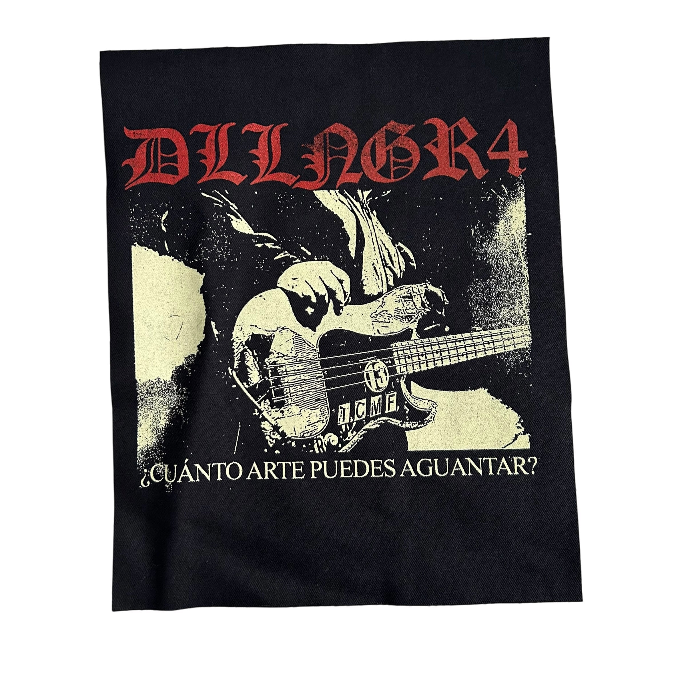 Dillinger Four "Crudos" Back Patch