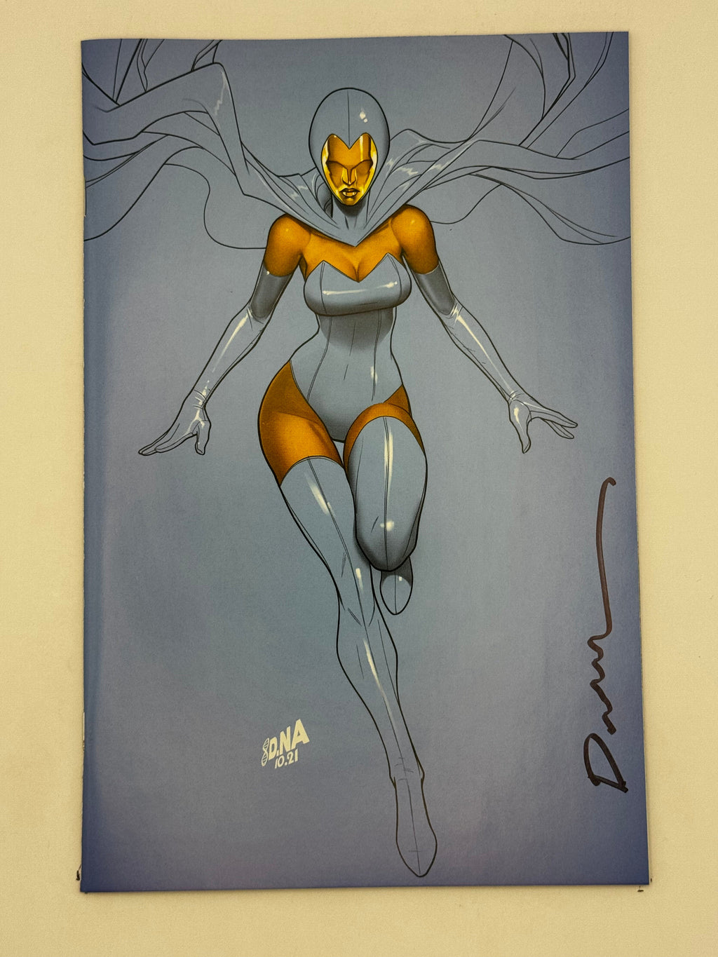 [Signed by David Nakayama] INFERNO #3 (OF 4) Virgin UNKNOWN COMICS DAVID NAKAYAMA EXCLUSIVE VIRGIN VAR