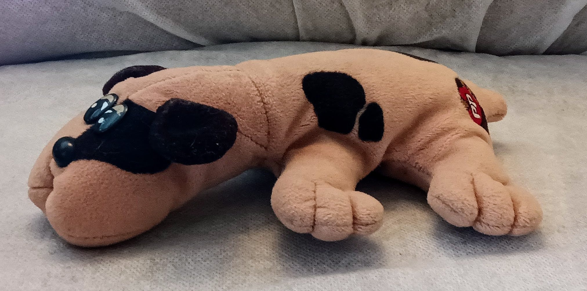 Pound Puppies Plush - Brown Spotted Dog
