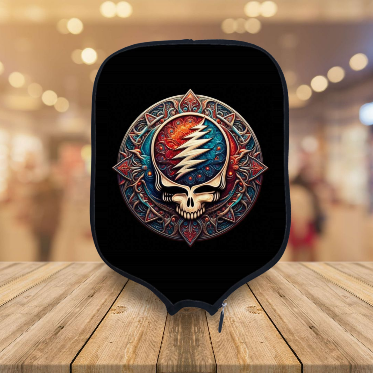 Grateful Dead - Stealie - Pickleball Paddle Cover