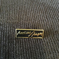 Anxious / Angry "Raised Gold" Enamel Pin