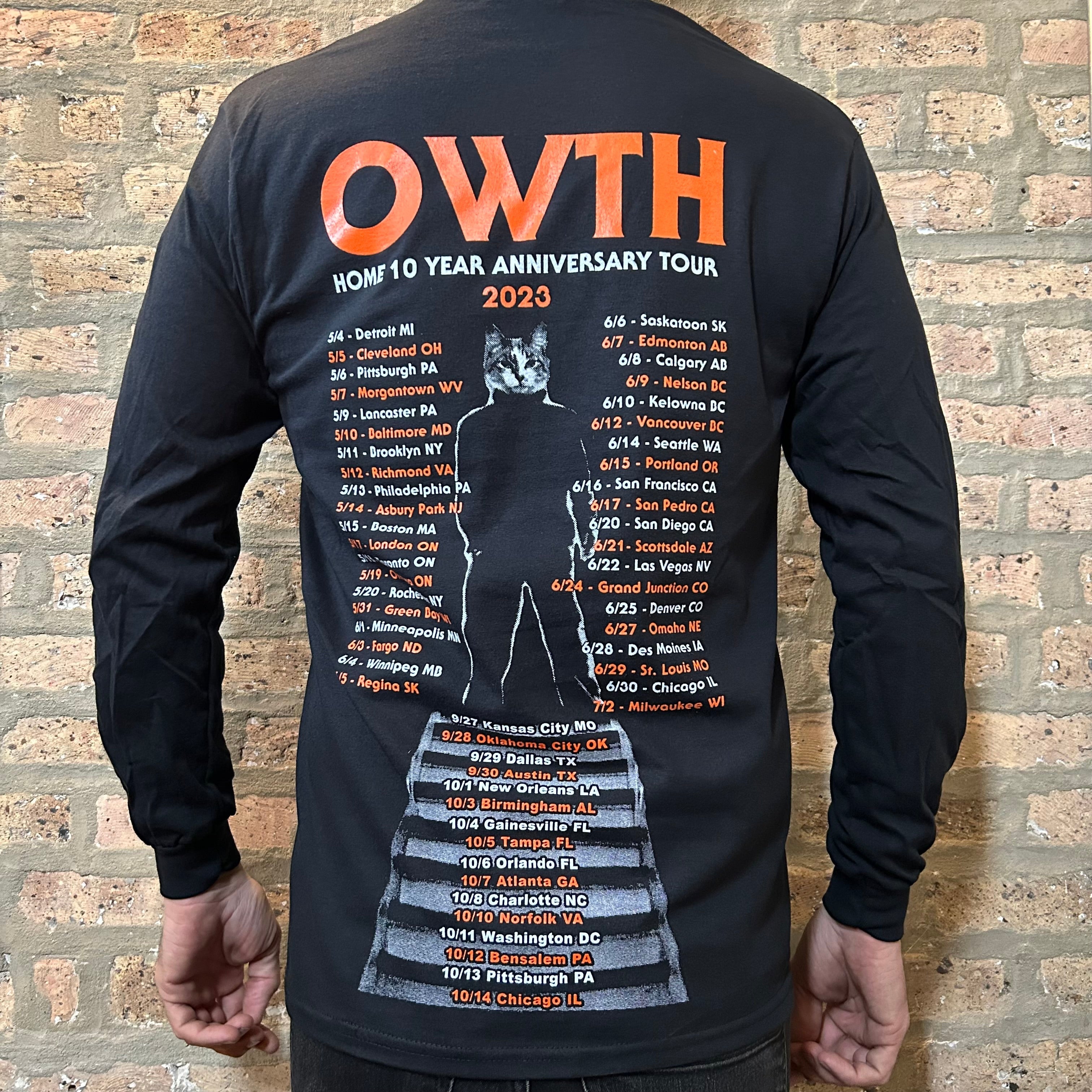 Off With Their Heads "HOME TOUR" Long Sleeve Tee Shirt