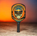 Grateful Dead Drops - Sunset  Stealie - Pickleball Paddle