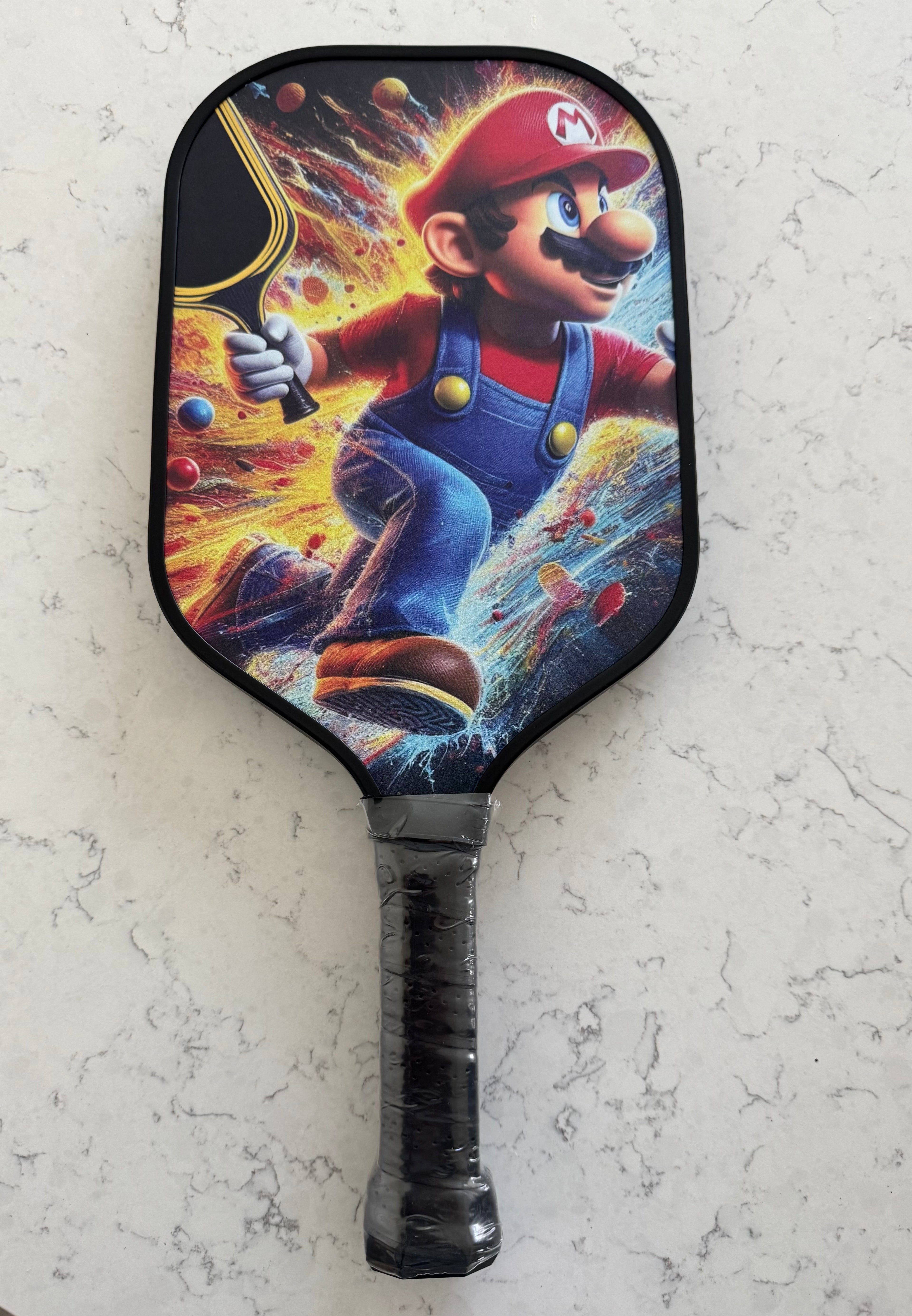 Mario - Mario Brothers - Pickleball Paddle